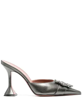 Mule Type Of Shoe Begum 95mm crystal-embellished mules