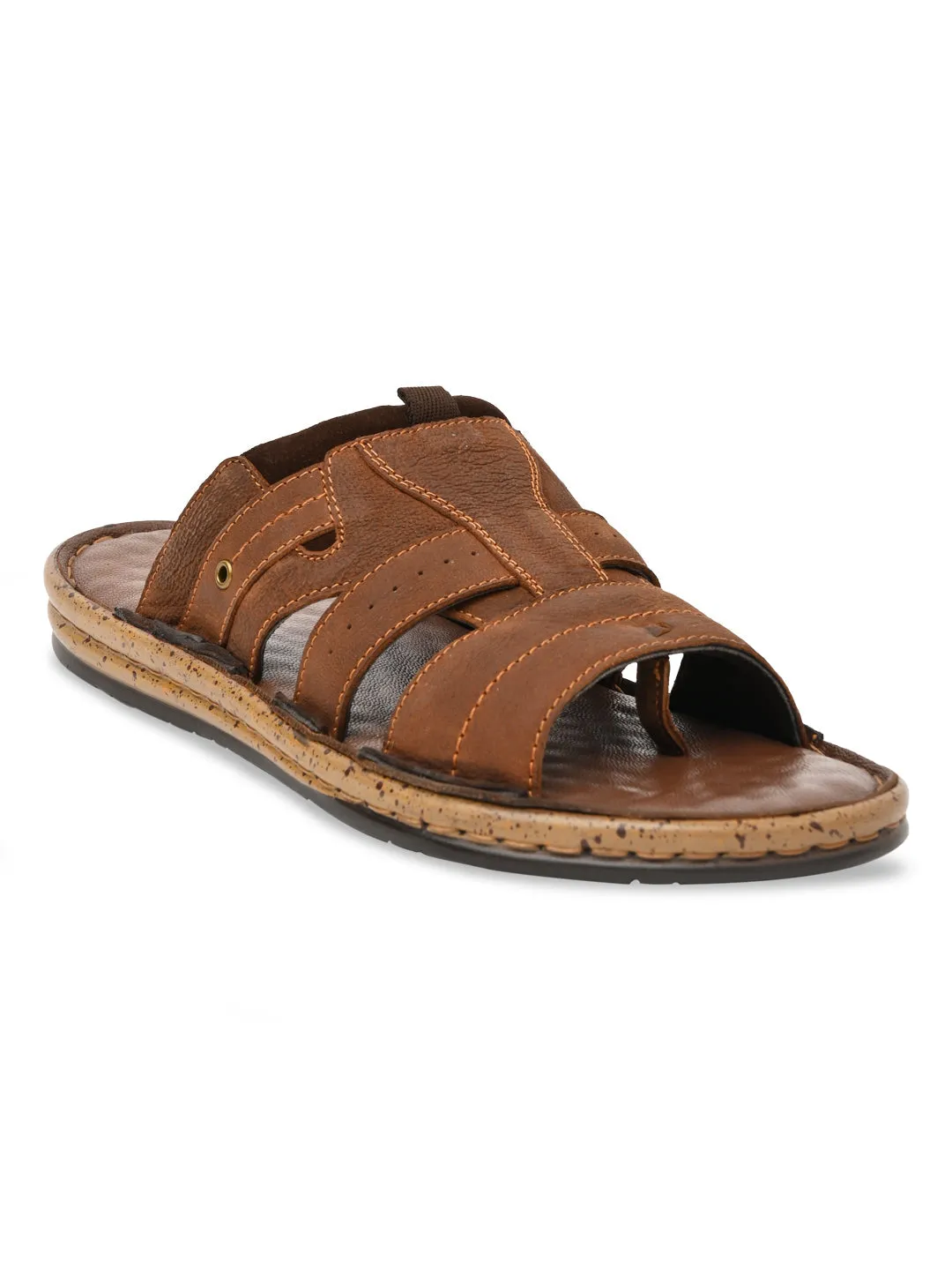Regal Tan Men Casual Leather Sandals Sophia Webster Espadrilles