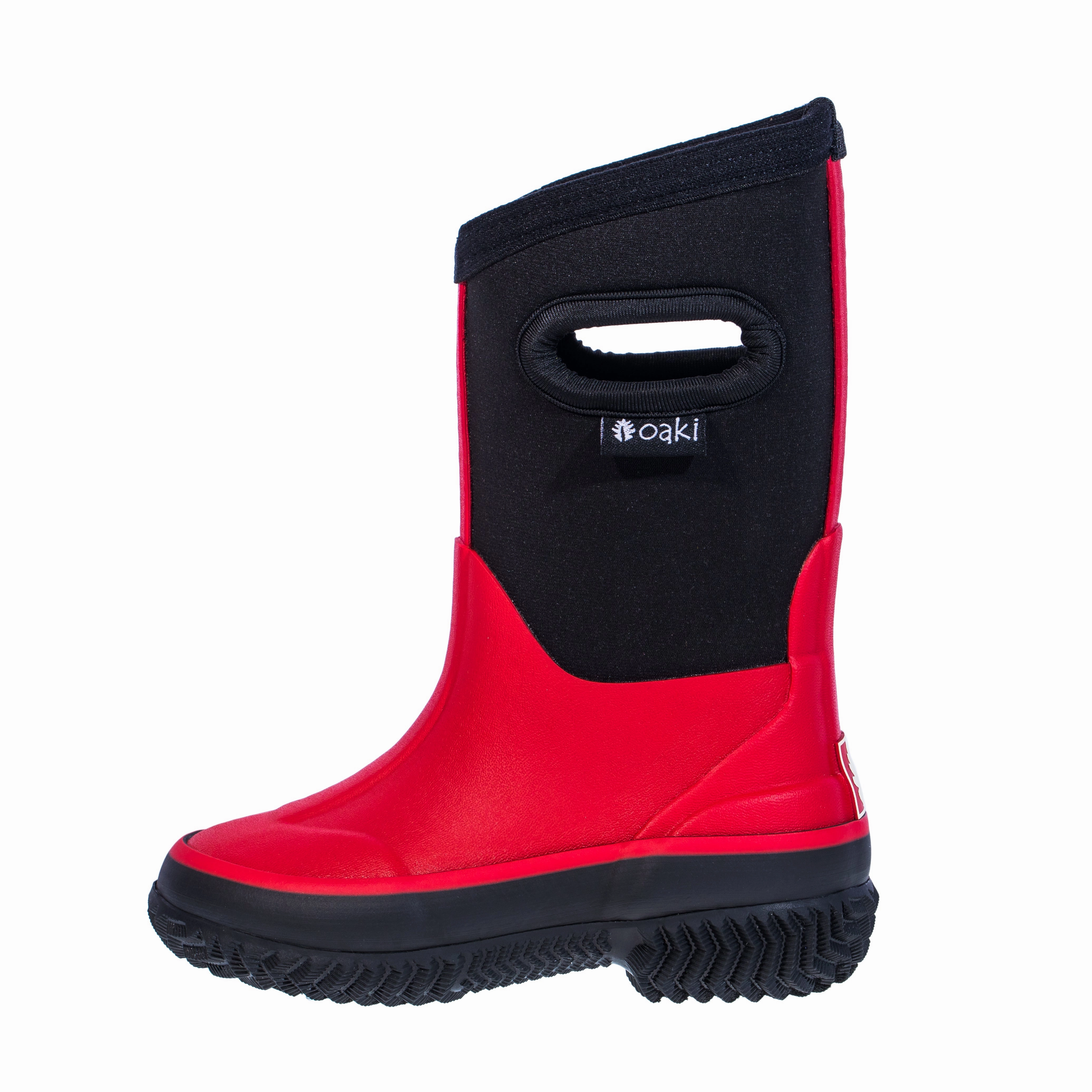 Red Neoprene Rain/Snow Boots Skechers Synergy Snow Boot
