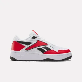 Red White Basketball Shoes Reebok Kid's Above The Rim Chill Red/Black Basketball Shoes
