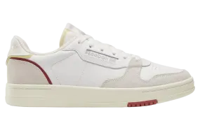 Reebok Men's Court Chalk/Red Sneaker Shoes Glitter Wedge Tennis Shoes