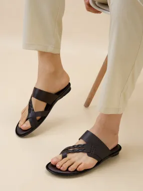 Espadrilles Asos Regal Brown Men Casual Leather Sandals