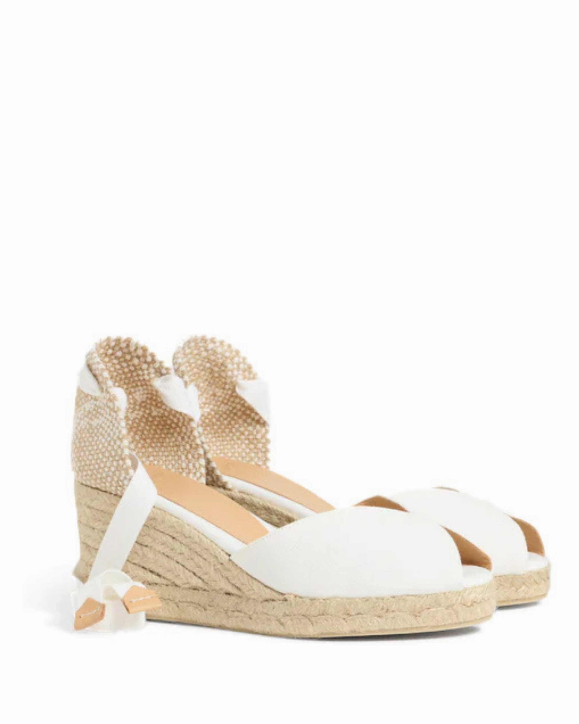 Bilina Wedge White Espadrille Journee Collection Espadrille