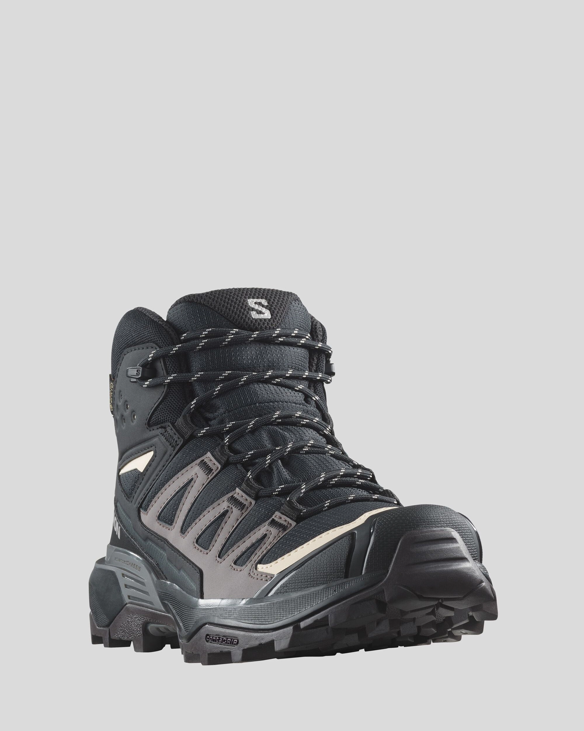 Salomon X Ultra 360 Mid GTX Women's Hiking Boots - Black/Plum Kitten/Shale Jack Wolfskin Hiking Boots