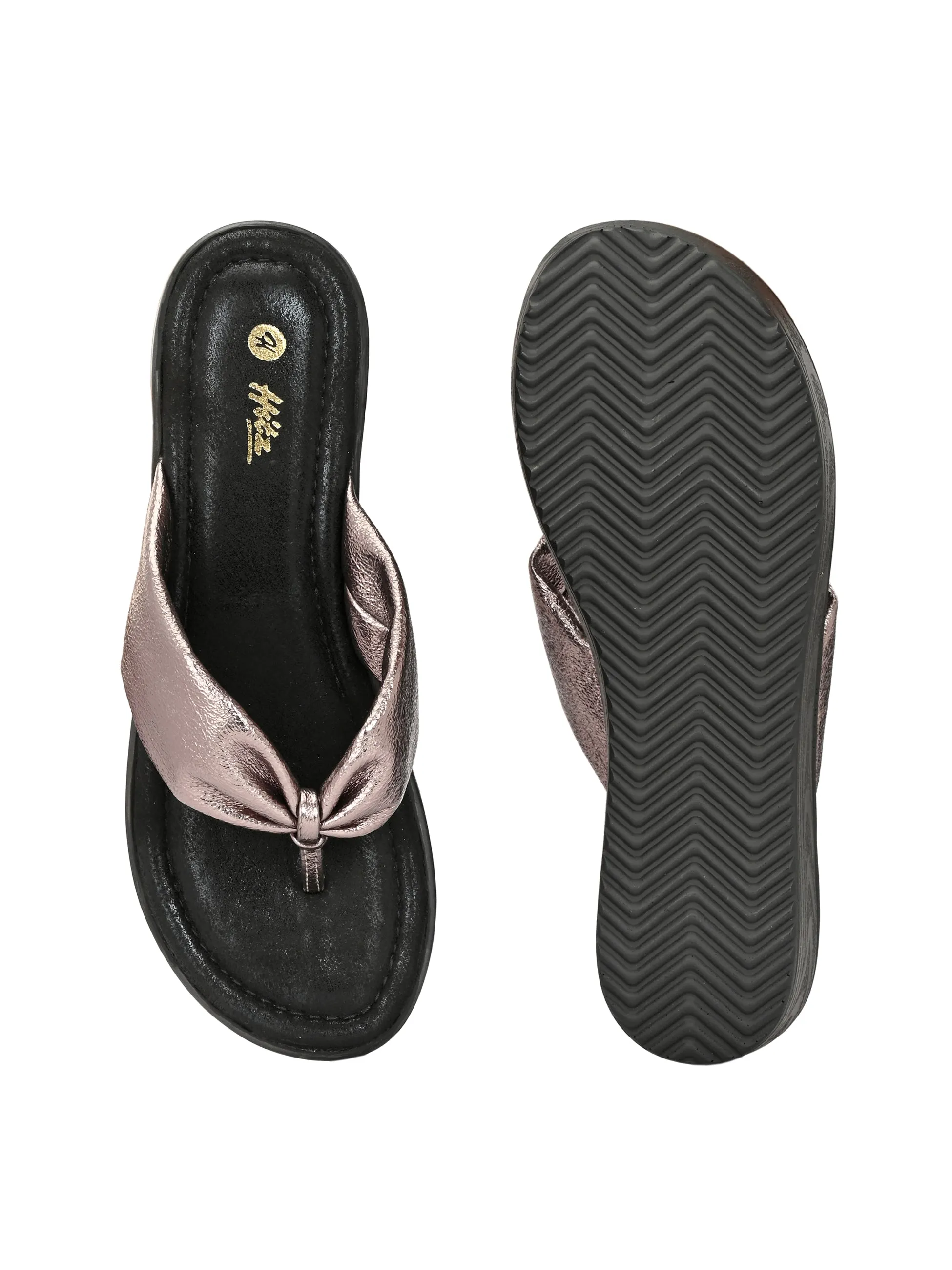 Rivya Wedge Slippers High Heels Fashion