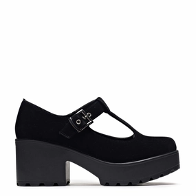 Sai Black Mary Jane Shoes 'Suede Edition' Mary Jane Shoes Size 36