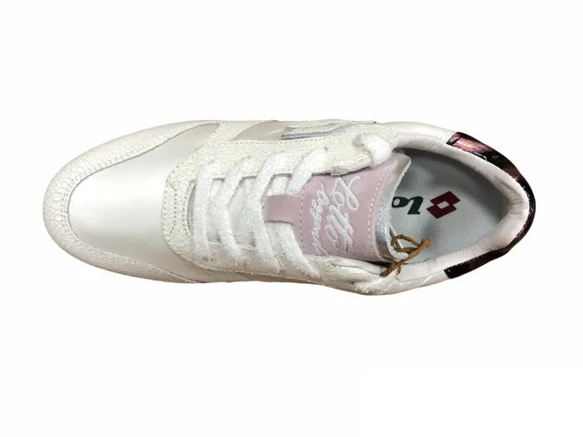 Sneakers With Wheels Lotto Leggenda sneakers da donna Wedge Crack W 217130 8NE bianco-argento