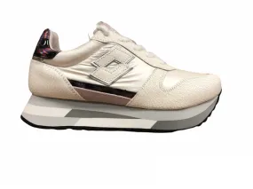 Lotto Leggenda sneakers da donna Wedge Crack W 217130 8NE bianco-argento Best Walking Sneakers For Flat Feet