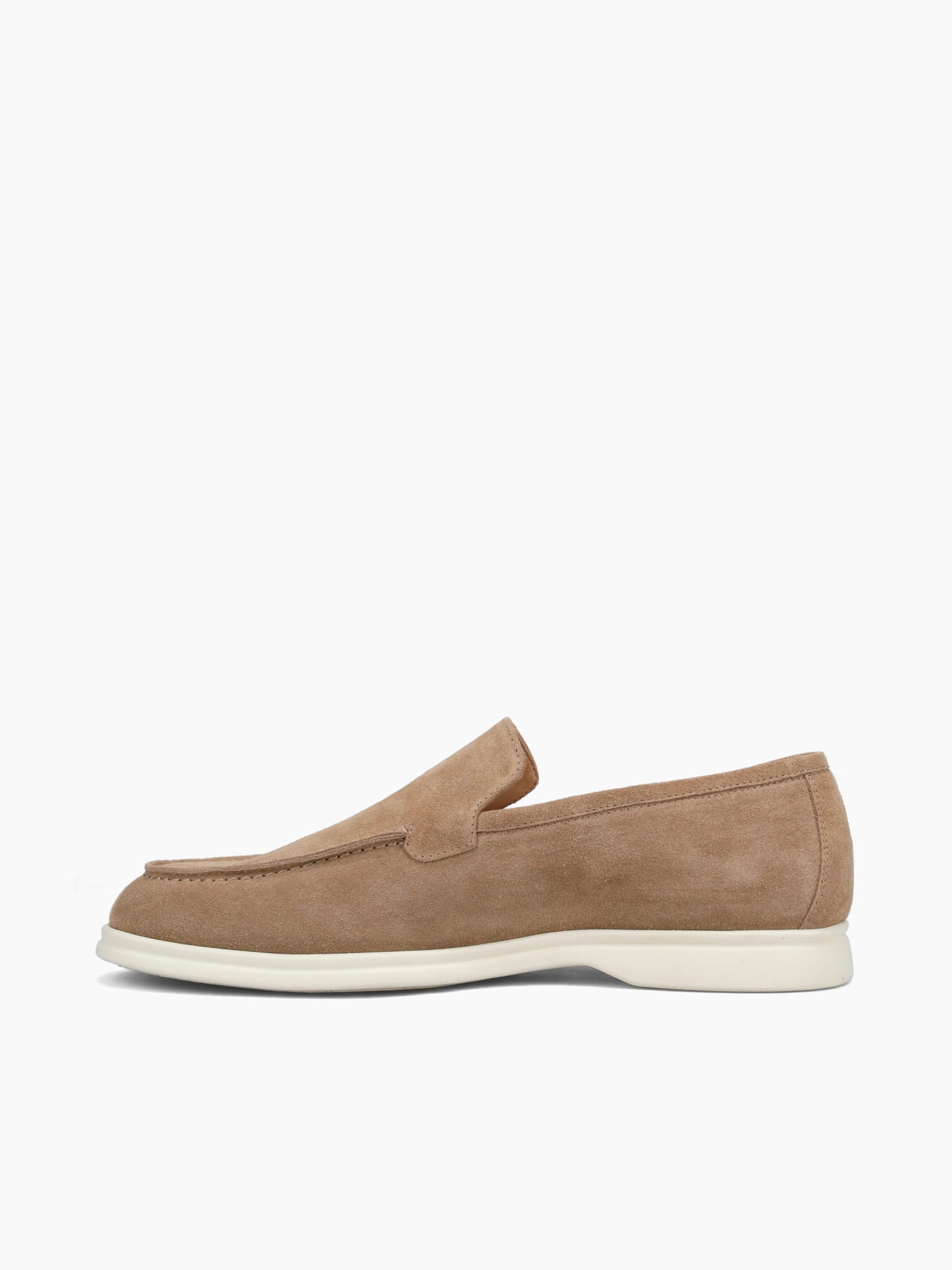 Lorenzo Plain Beige Suede Mary Jane Flat Dance Shoes