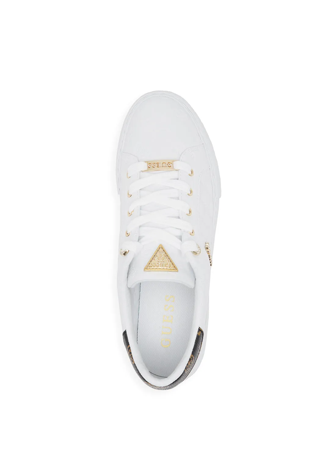 White Larsa Low Top Sneakers Sneakers In Amazon