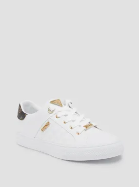 Mk Sneakers White Larsa Low Top Sneakers