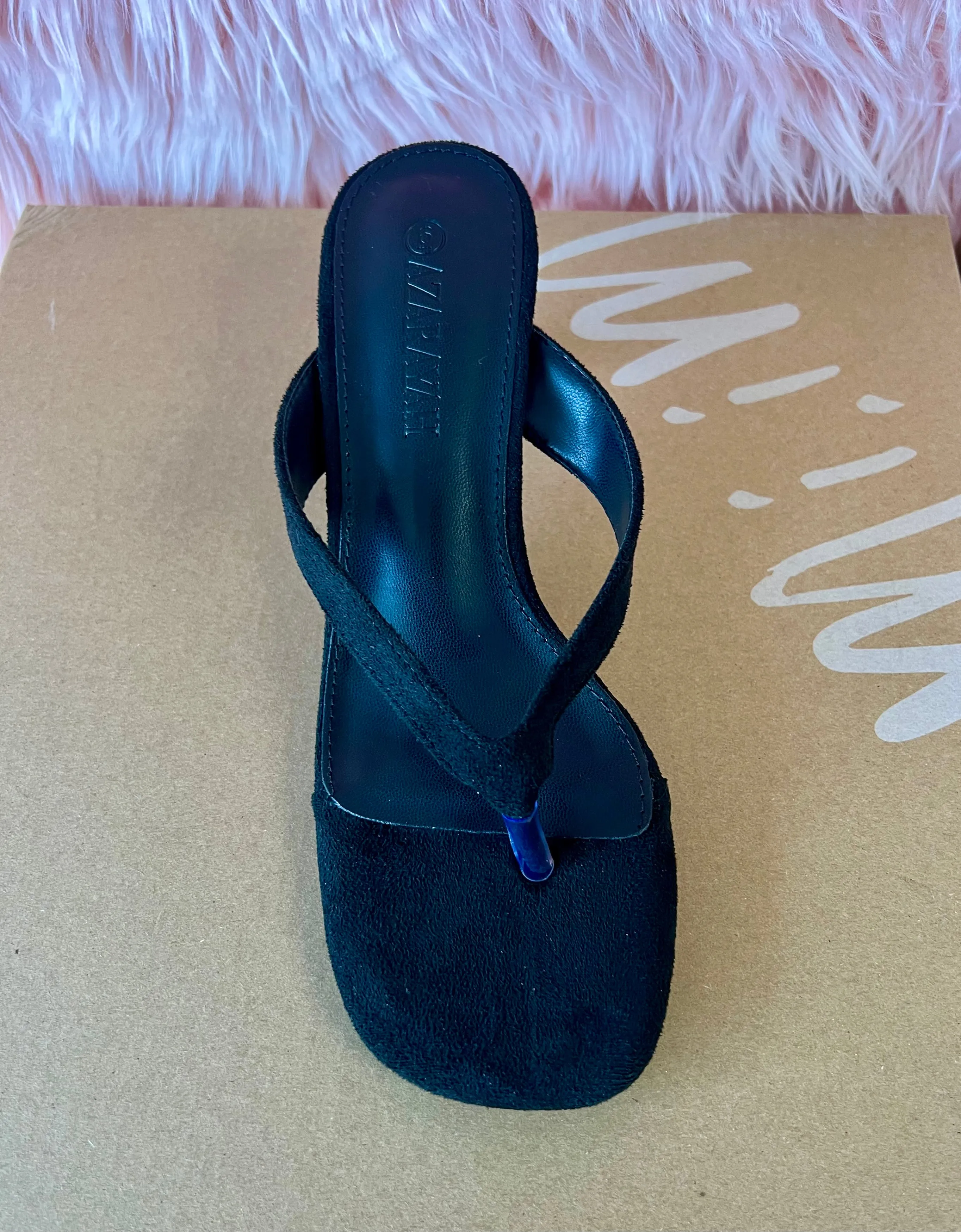 High Heels Only SELL OUT Black Kitten Heel