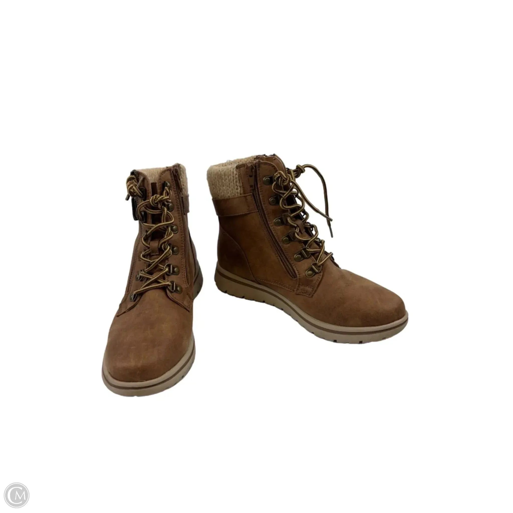 Boots Hiking By Cliffs By White Mountain In Brown, Size: 8.5 Pacific Trail Rainier Hiking Boot