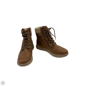 Steel Toe Hiking Work Boots Boots Hiking By Cliffs By White Mountain In Brown, Size: 8.5