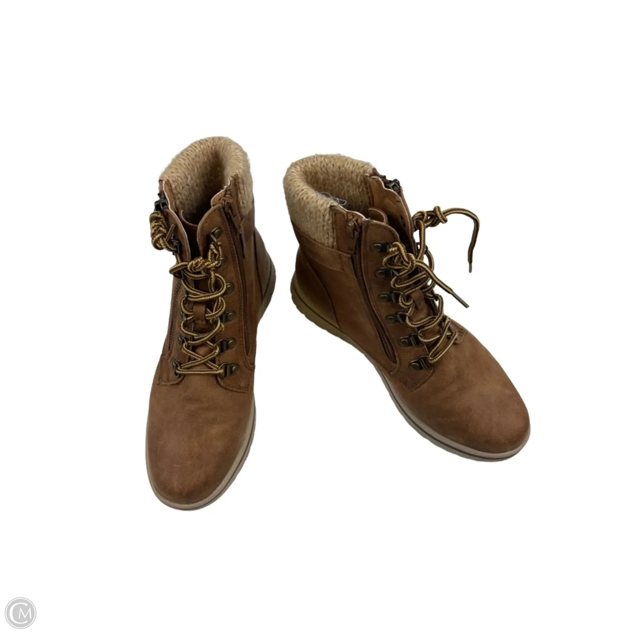 J Tex Hiking Boots Boots Hiking By Cliffs By White Mountain In Brown, Size: 8.5