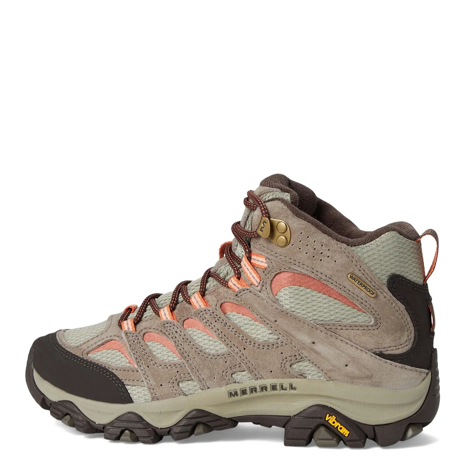 Women's Merrell, Moab 3 Mid Waterproof Hiking Boot Garrison Trail Waterproof Mid Hiking Boots