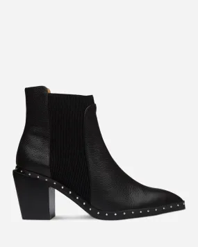 Georgie Boot Black/Silver Chelsea Boots Run Big Or Small