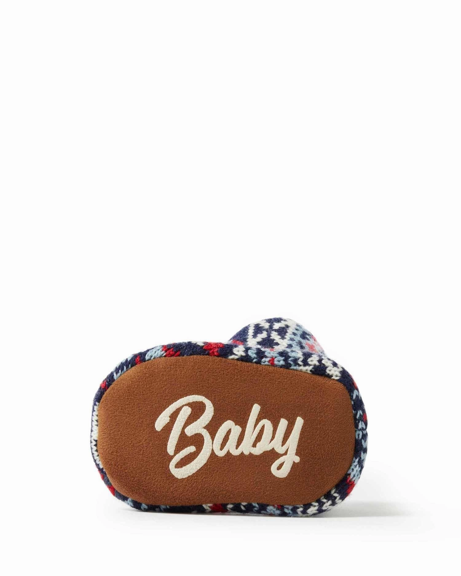 Dearfoams Baby Bear Warm Up Bootie Slippers Slippers Tennis Shoes