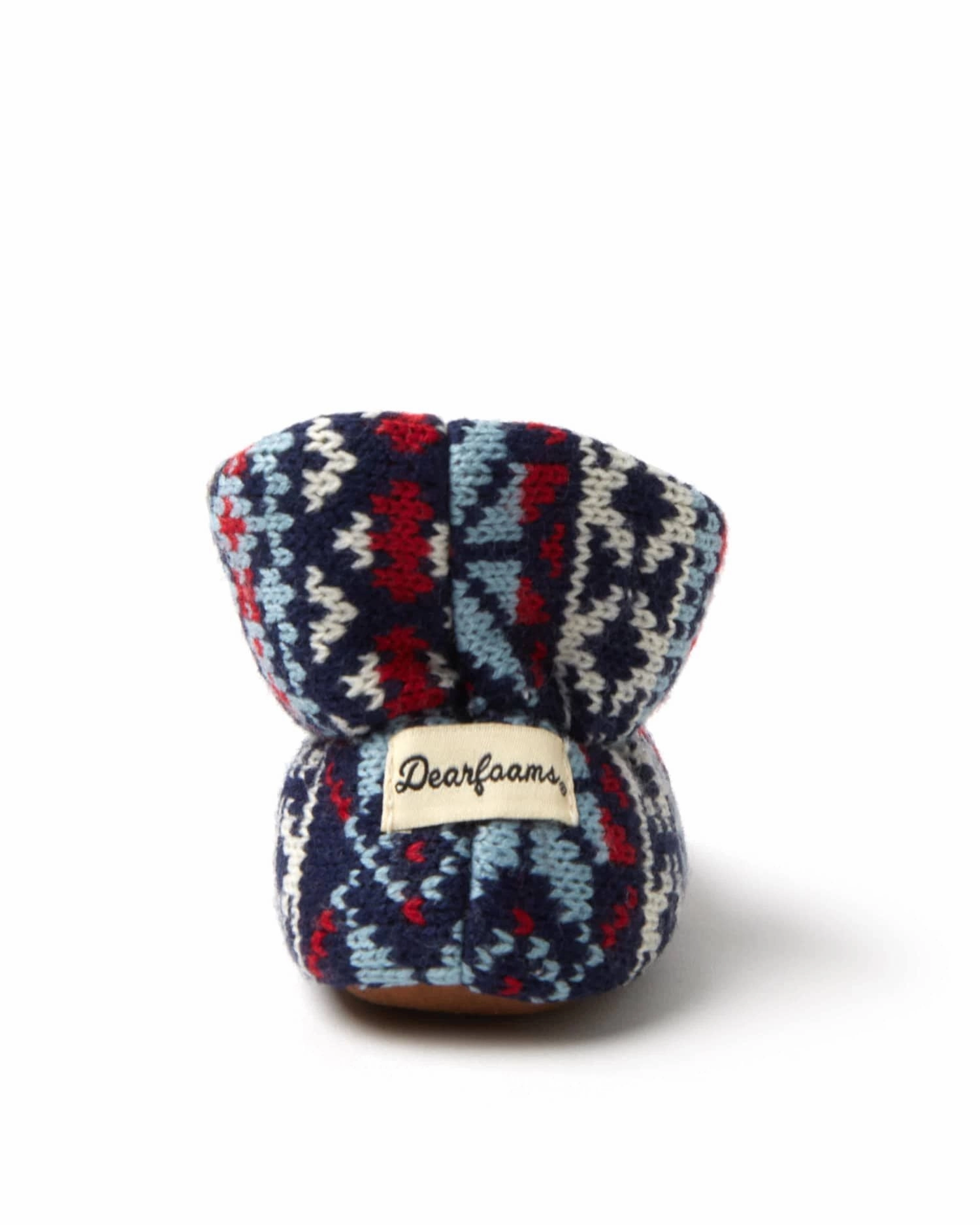 Dearfoams Baby Bear Warm Up Bootie Slippers Valentine's Day Slippers