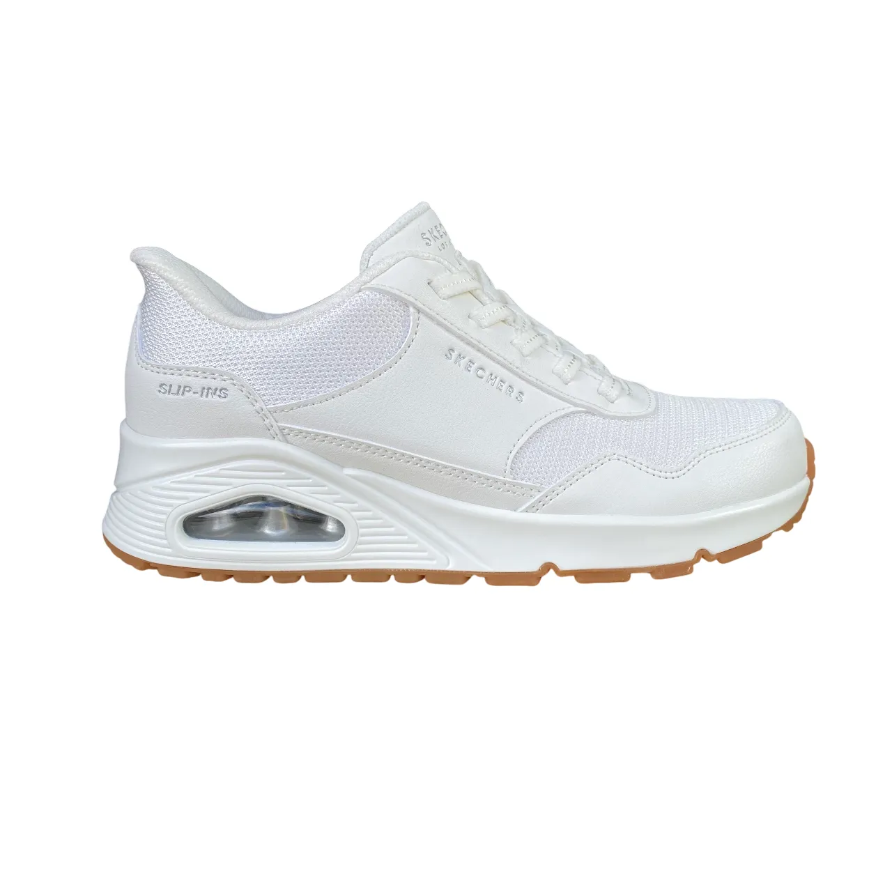 Sneakers Paw Patrol Skechers scarpa sneakers da donna Slip-ins Uno Banksia 177117/WHT bianco