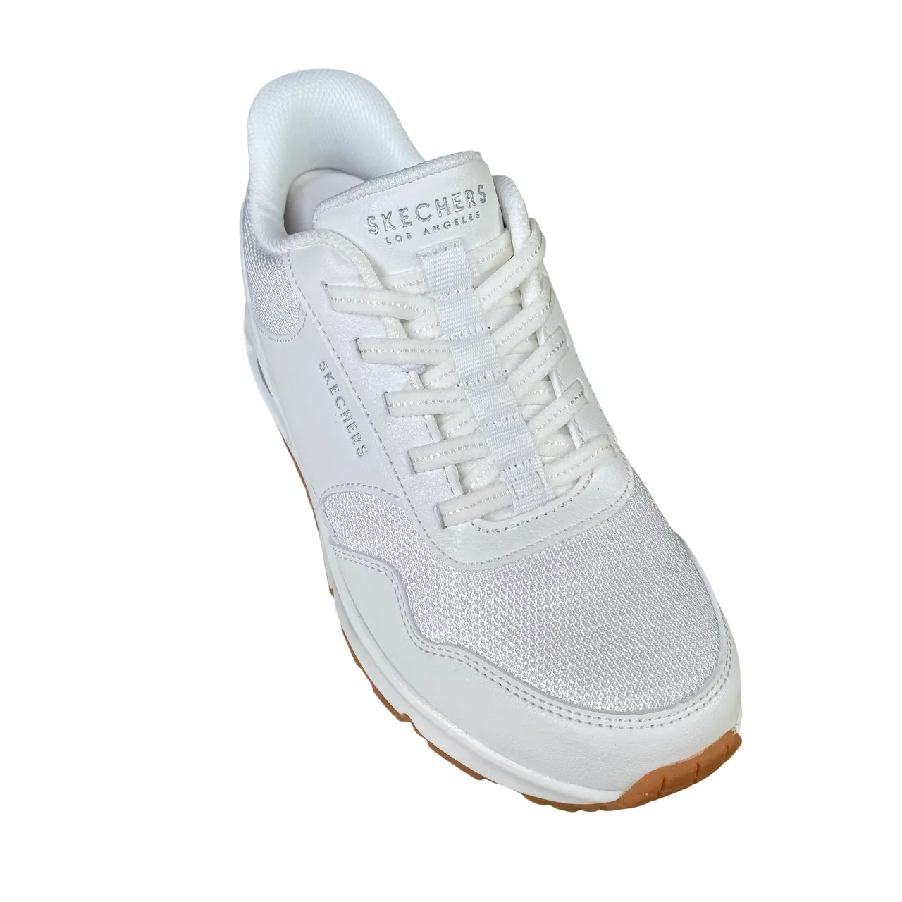 Cute Comfortable Sneakers Skechers scarpa sneakers da donna Slip-ins Uno Banksia 177117/WHT bianco