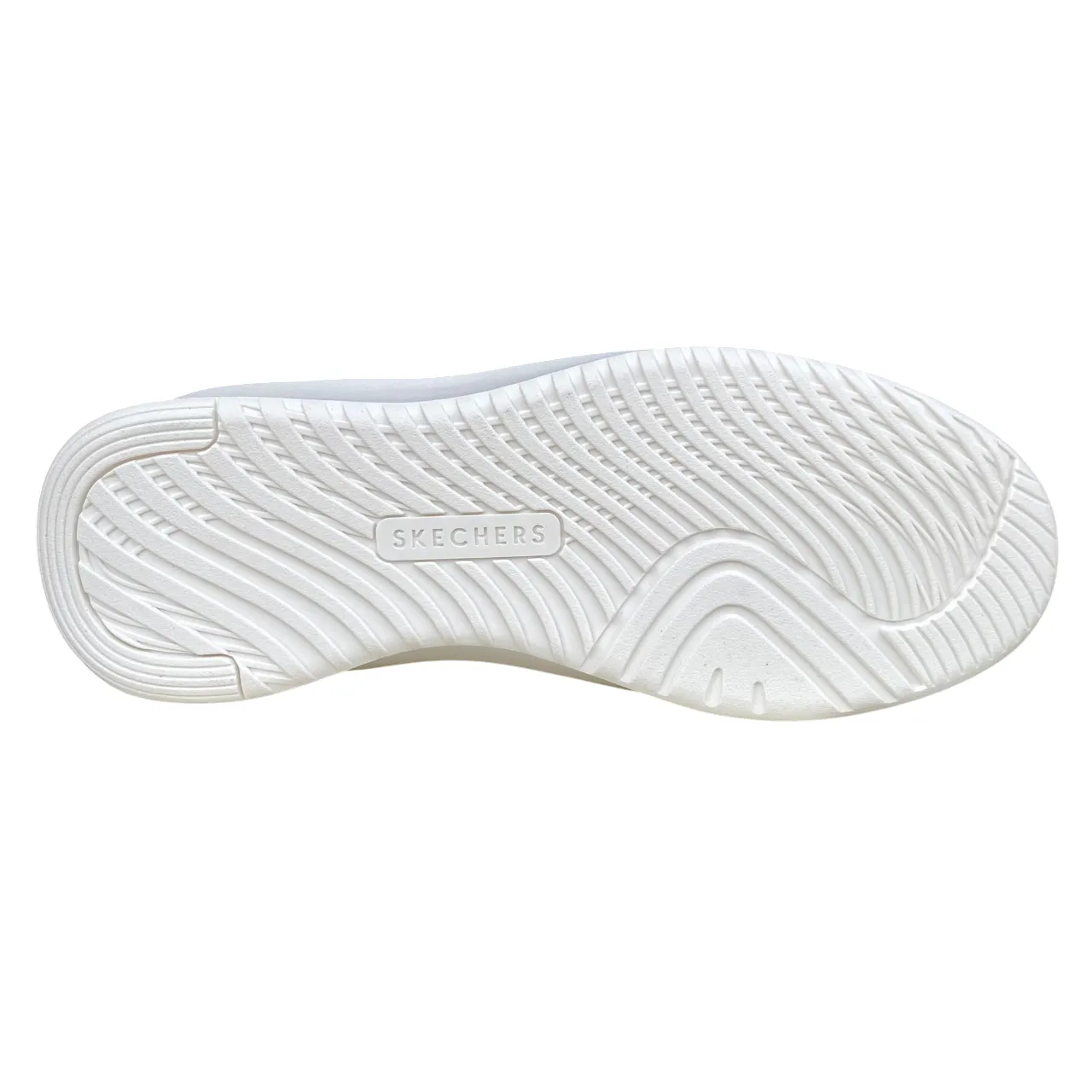 Skechers scarpa sneakers da uomo Slip-ins Court Break Double Vented 183177/WHT bianco Lavender Sneakers