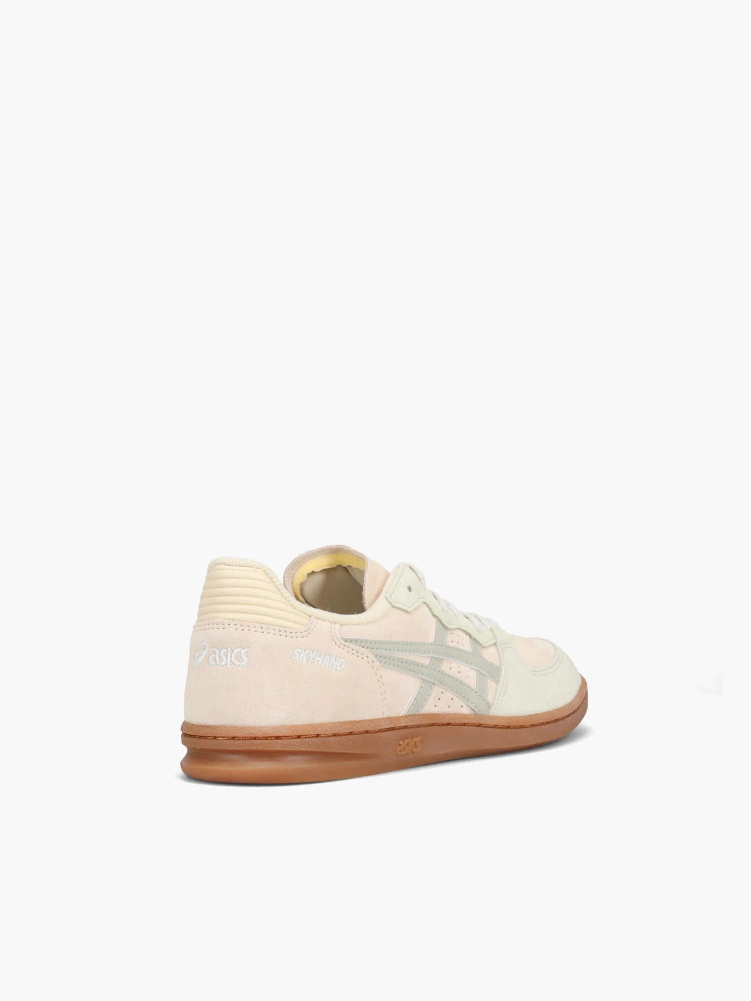Skyhand Og Marzipan Suede Cloth Flats Shoes