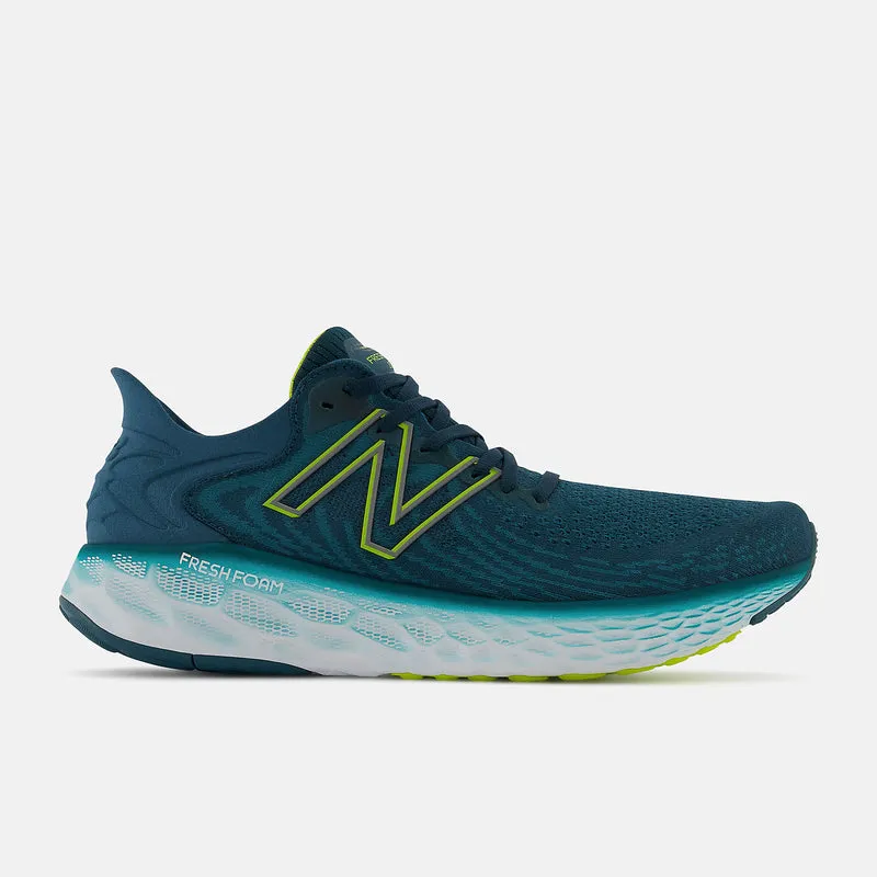 New Balance 327 Trainers Men's New Balance Fresh Foam 1080 v11, Trek/Sulfur Yellow, 8.5 D Medium