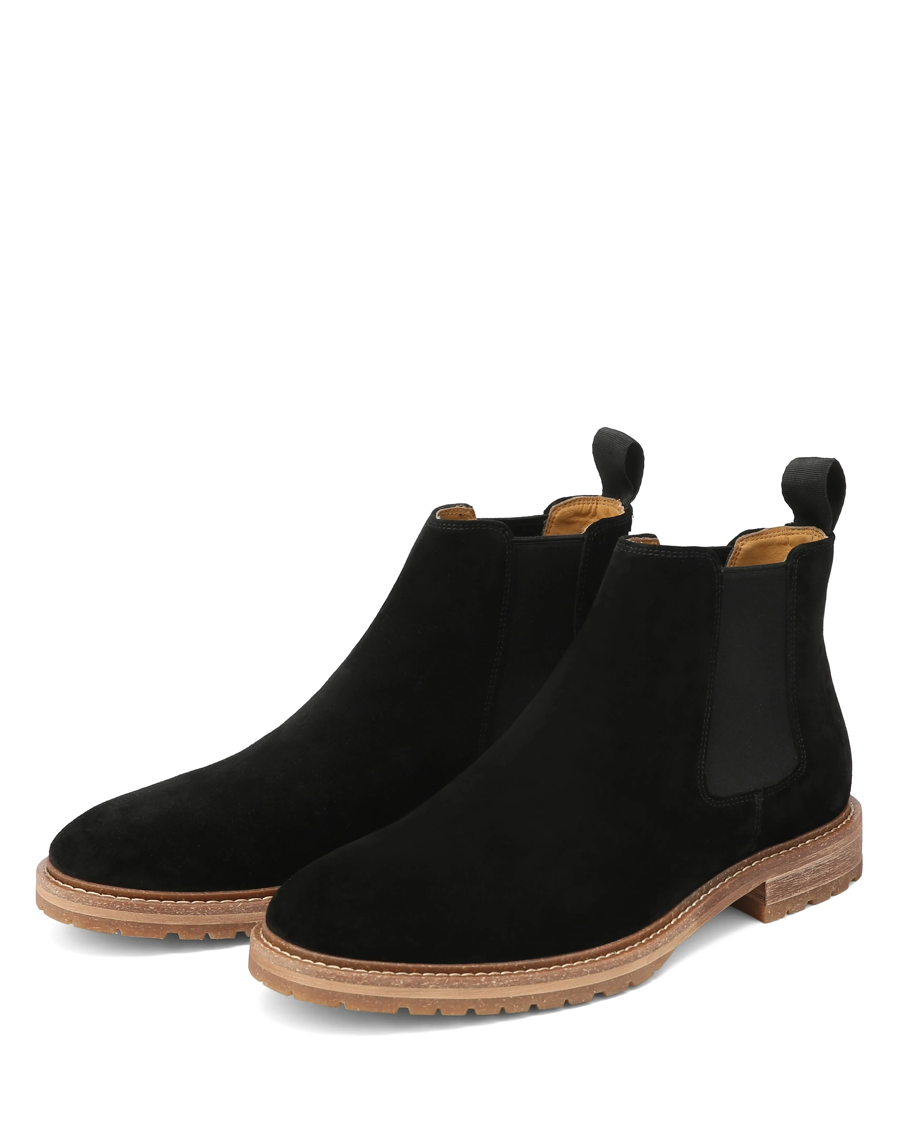 Brock Black Suede Froddo Chelsea Boots