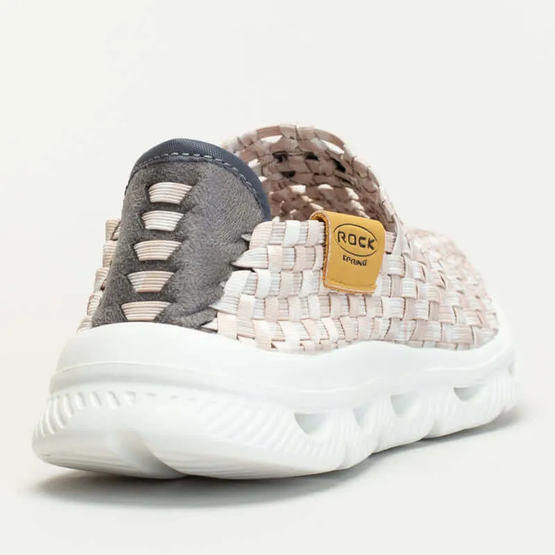 Slip On Woven Shoe Tie Up Shoes Flat