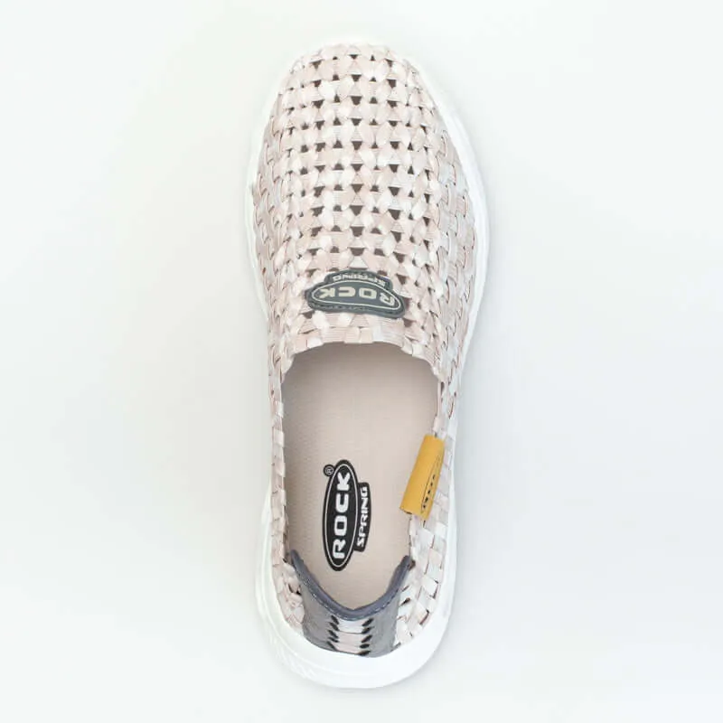 Slip On Woven Shoe Lightweight Shoes For Flat Feet