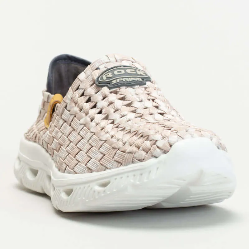 Slip On Woven Shoe Flat Sole Mountain Bike Shoes