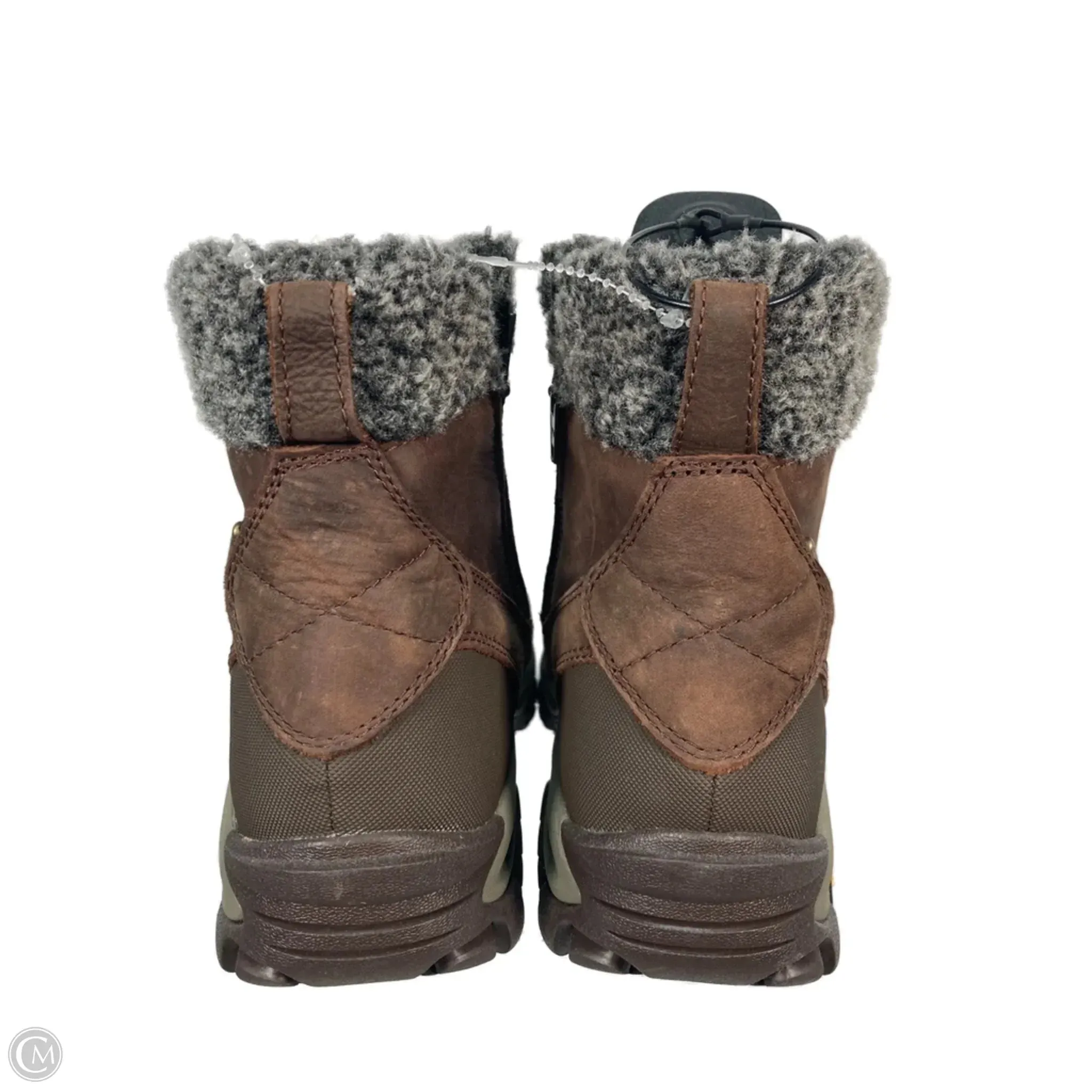 Santoni Hiking Boots Boots Hiking By Merrell In Brown, Size: 9