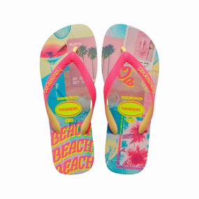 TOP FASHION - LEMON YELLOW Deisgner Slippers