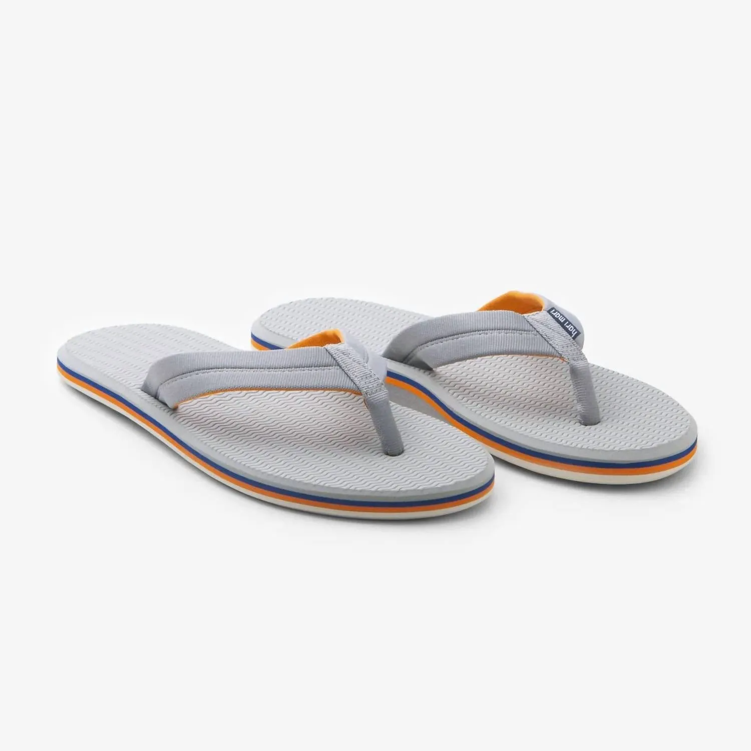 Types Of Flip Flops Men's Dunes Flip Flops In Light  Grey