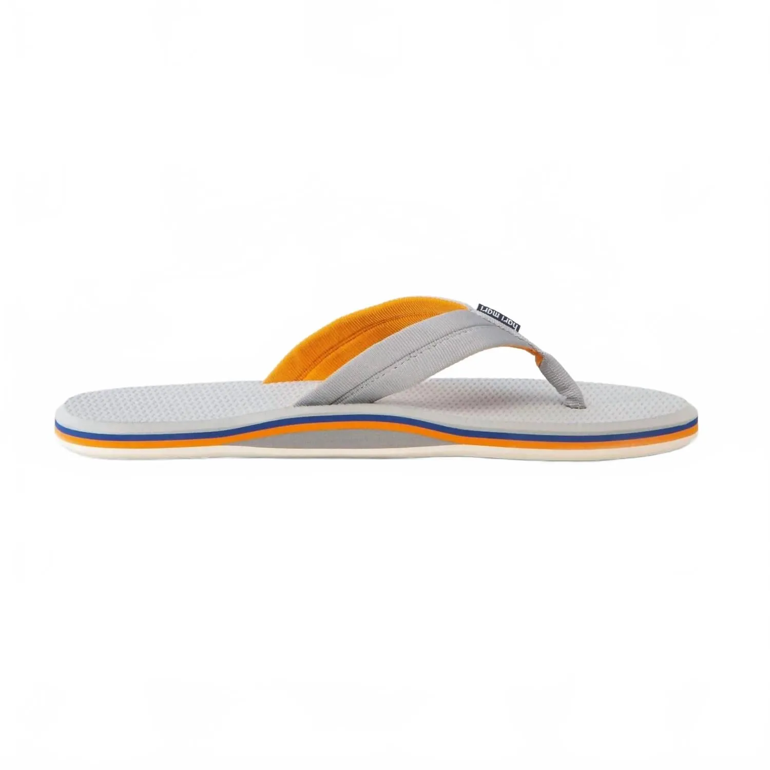 Applique Flip Flops Men's Dunes Flip Flops In Light  Grey
