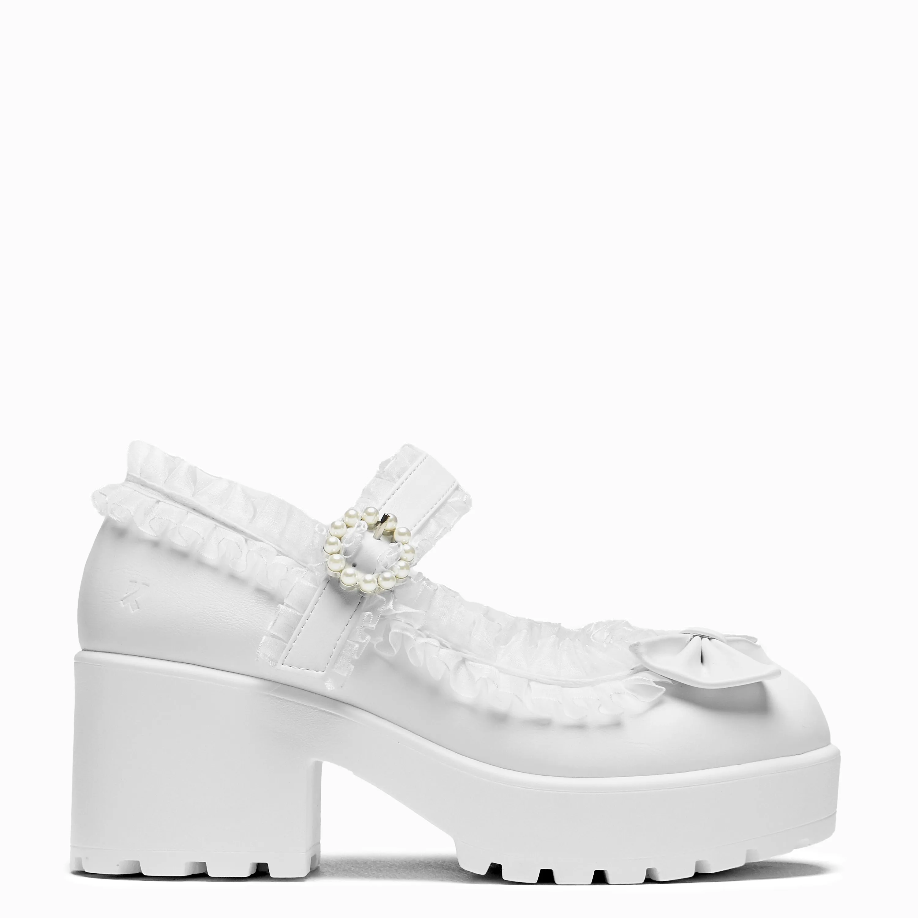 Tira Ruffle Mary Janes  Porcelain Delights Edition Clarks Mary Jane Styled Shoes Harriet Sara