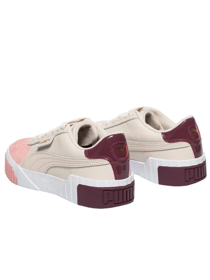 Wash Sneakers In Washer Puma scarpa sneakers da donna Cali Remix 369968 01 rosa beige