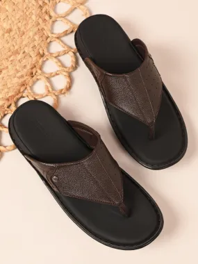 Gentle Souls Coolie Espadrilles Regal Brown Men Casual Sandals