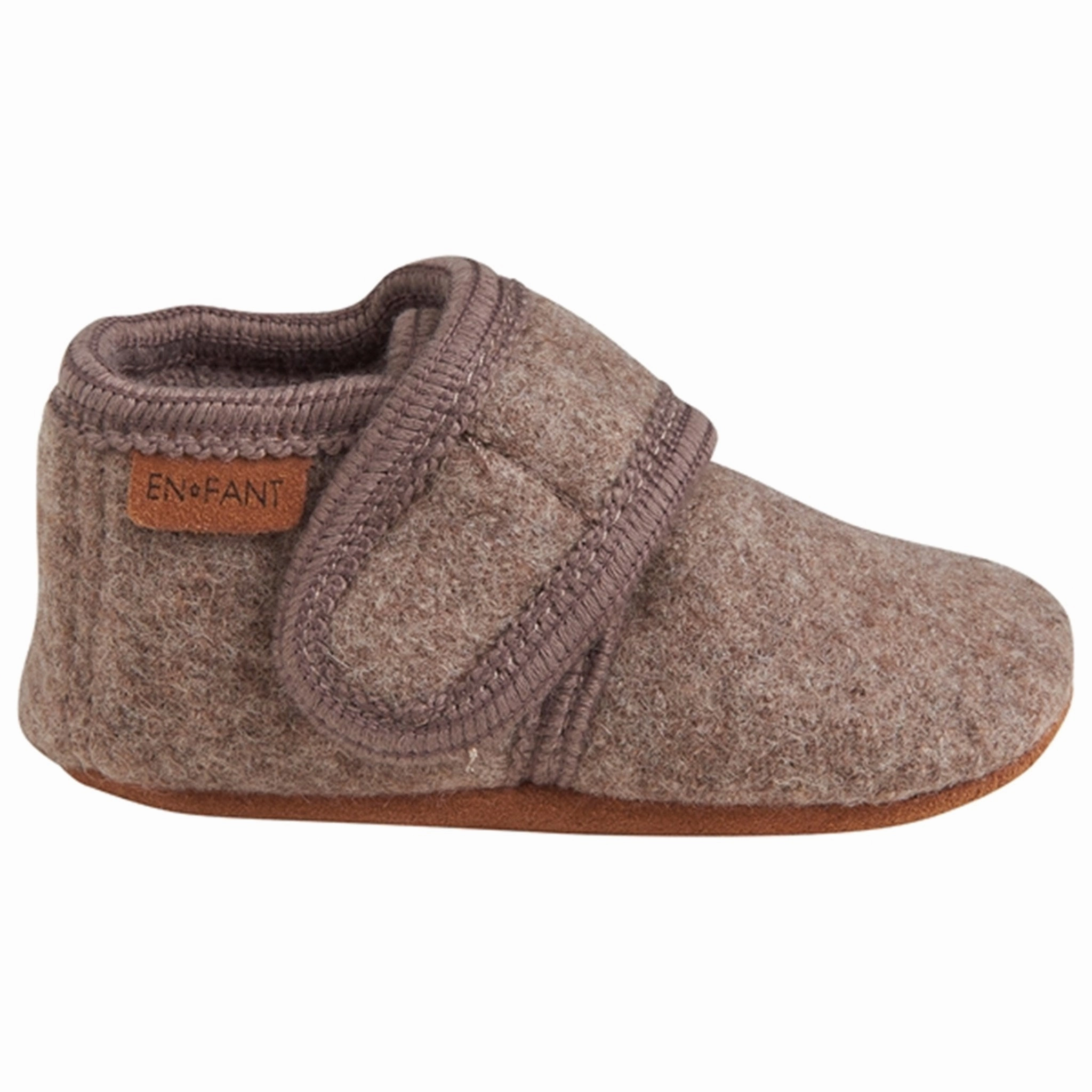 En Fant Baby Wool Slippers Walnut Slippers Name