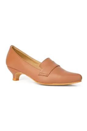 SOLES Formal Kitten Heels Suede Peep Toe High Heels