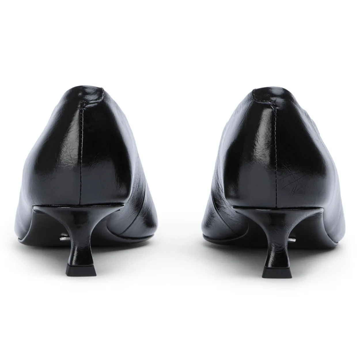 Patent High Heel Shoes Cherry