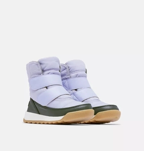 Sorel Cate The Great Snow Boots Sorel Whitney II Strap 1920332 Snow Boots Kids Purple Waterproof Ankle ZOGG489