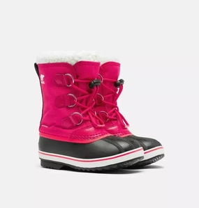 Napapijri Snow Boots Sorel Yoot Pac NY1962-600 Kids Pink Waterproof Sherpa Lined Snow Boots Rock33