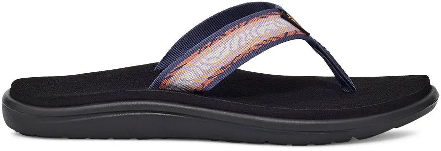 Best Home Flip Flops Teva Women's Voya Flip Sandal - Archive Topo Lupine