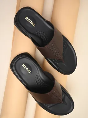 Espadrille Flat Tory Burch Regal Brown Men Casual Leather Sandals