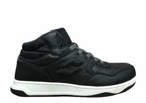 Lotto scarpa sneakers alta da ragazzoTracer Mid Jr L T6745 nero Engineering Sneakers