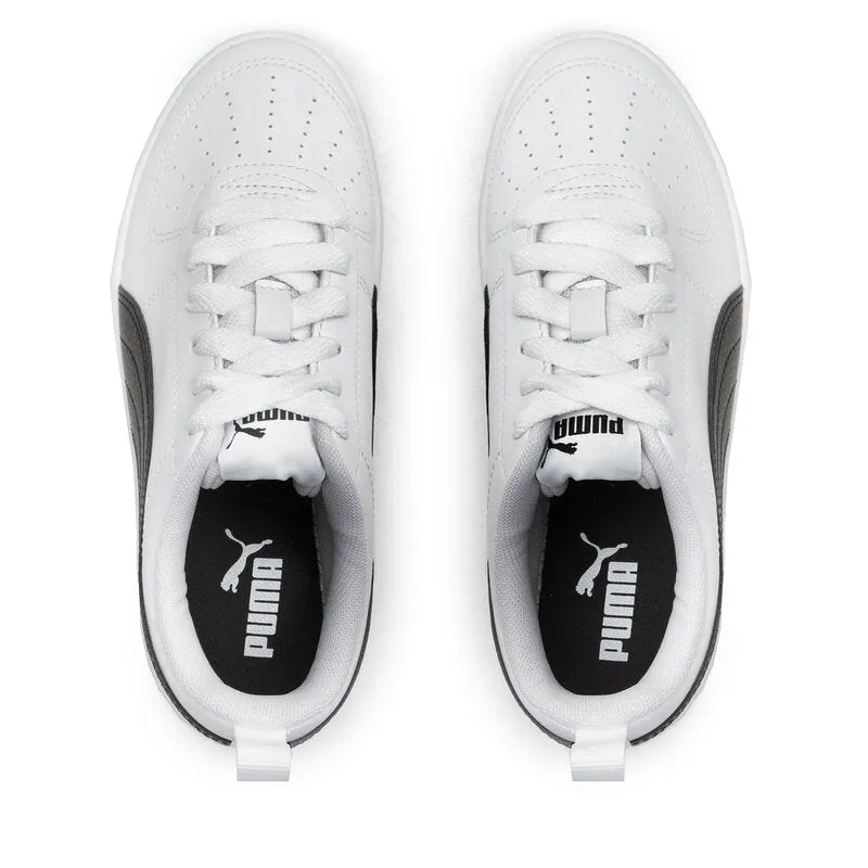 Back To The Future Sneakers Puma scarpa Sneakers da ragazzo con laccio Rickie Jr 384311 03 bianco-nero