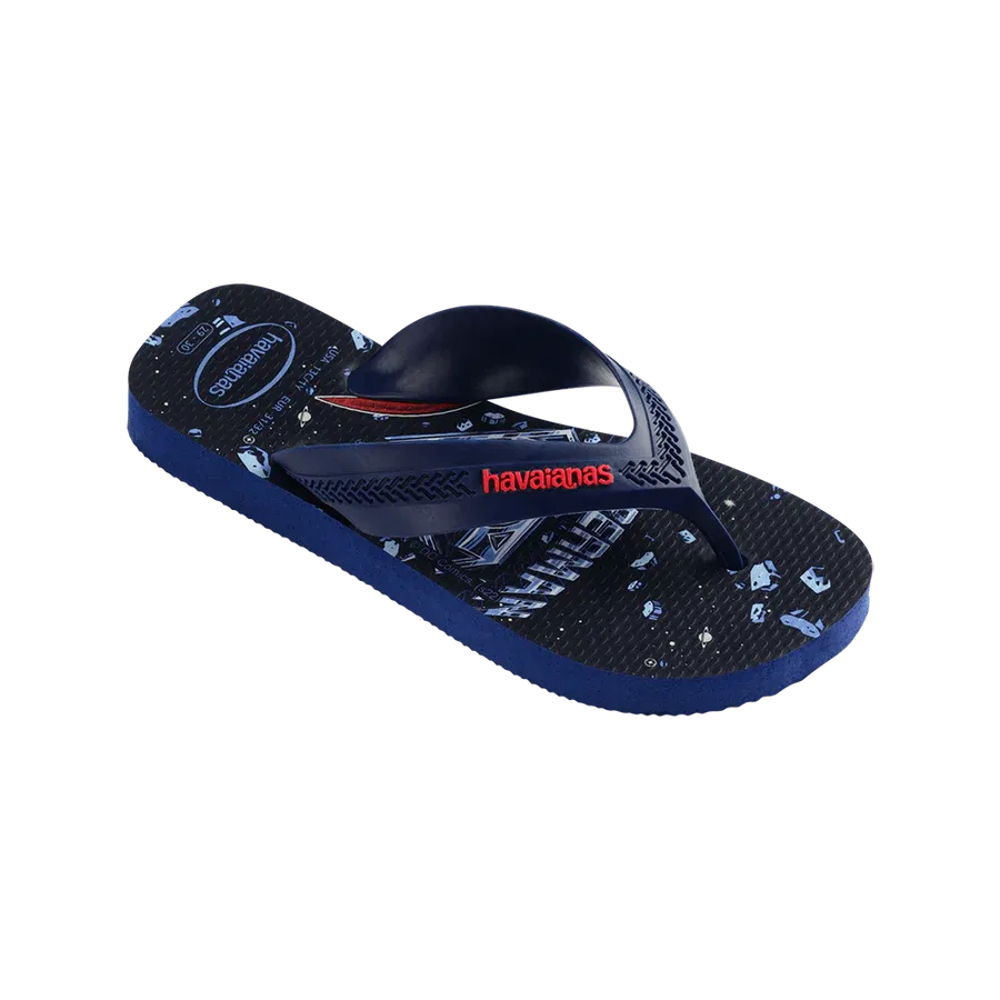 HAVAIANAS KIDS MAX HEROIS - NAVY.RED RUBY Spongebob Squarepants Flip Flops