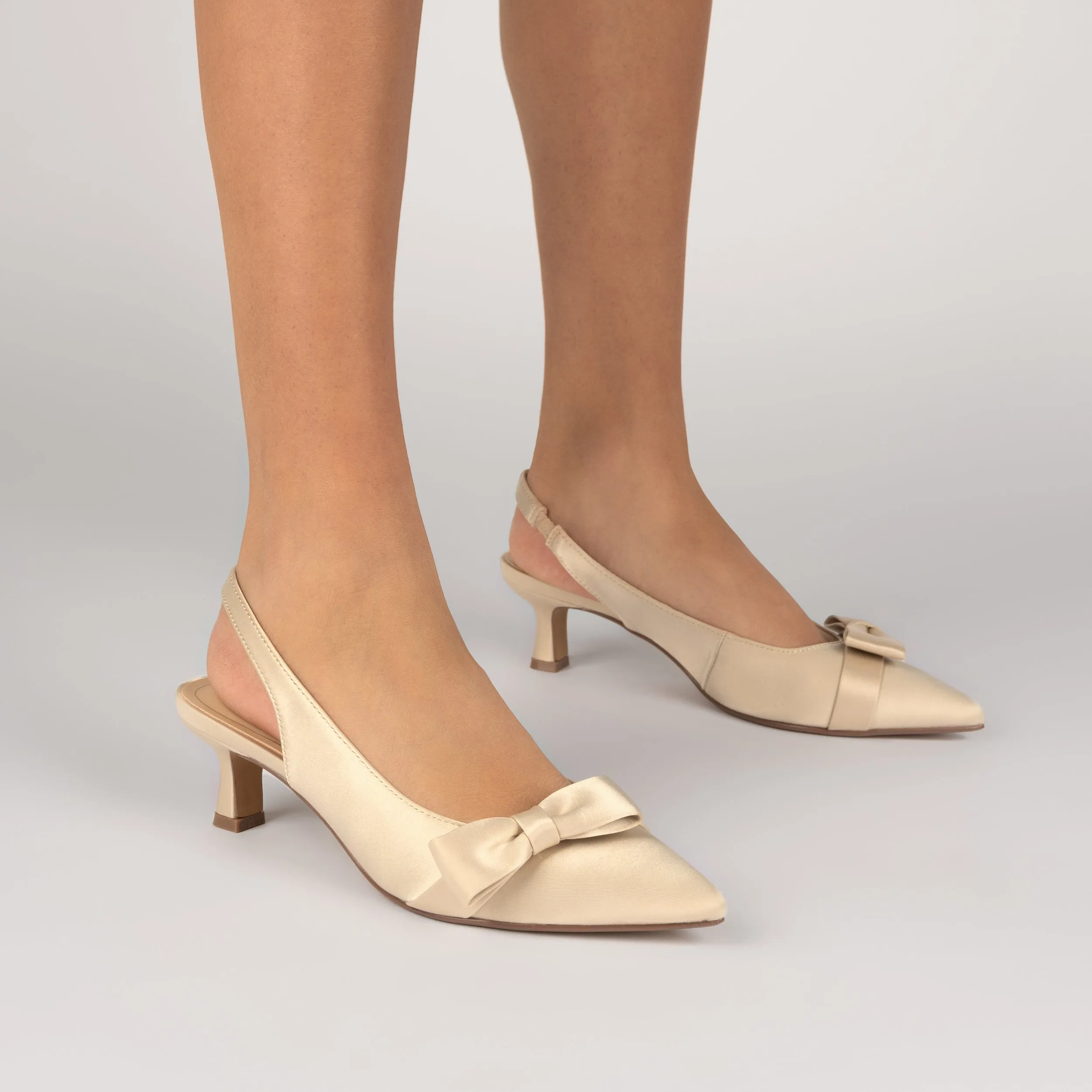 PALOMA SLINGBACK KITTEN HEELS